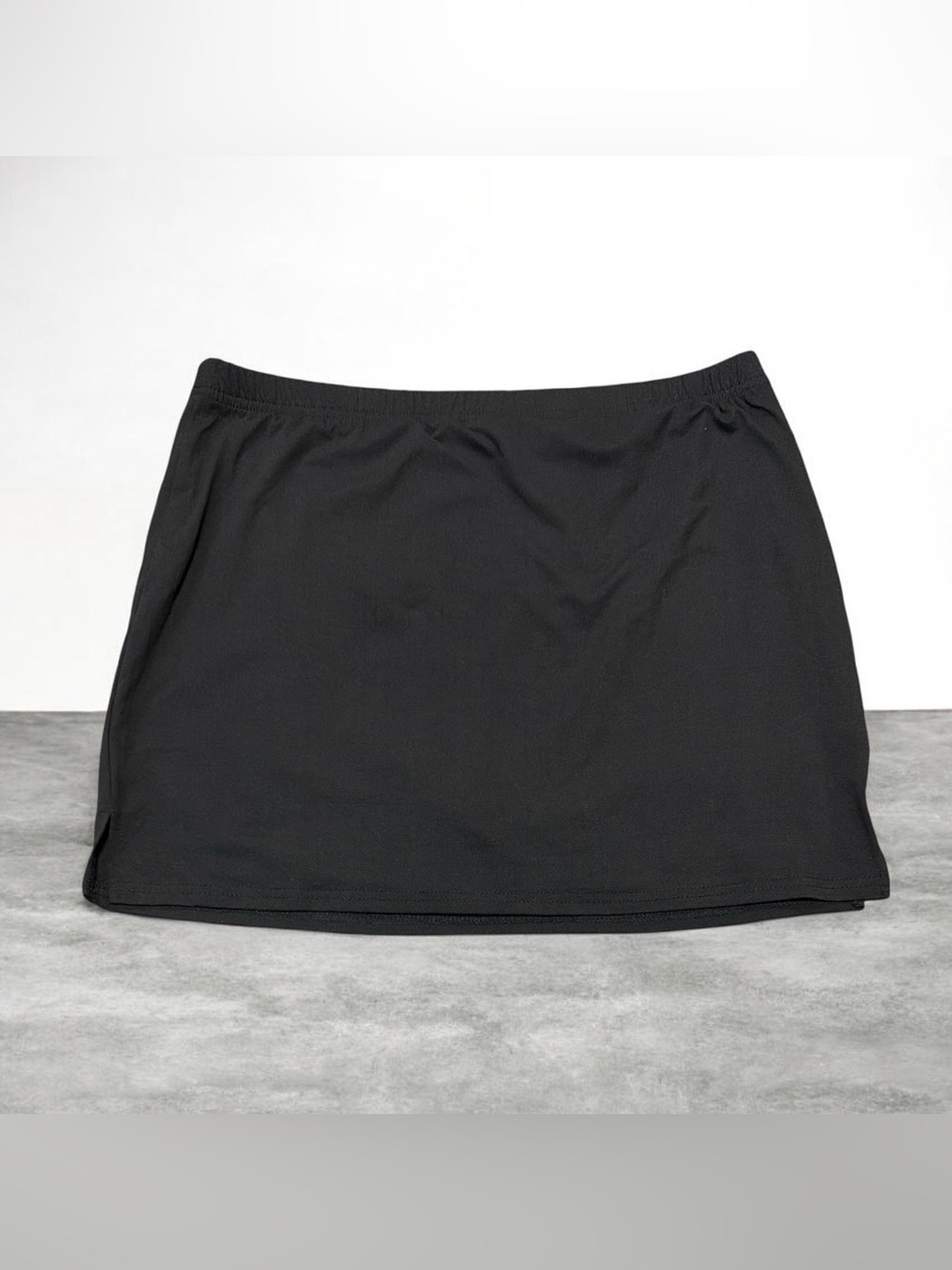 Athletic Performance Skort Skirt with Shorts Brand New Black High-Waisted XL